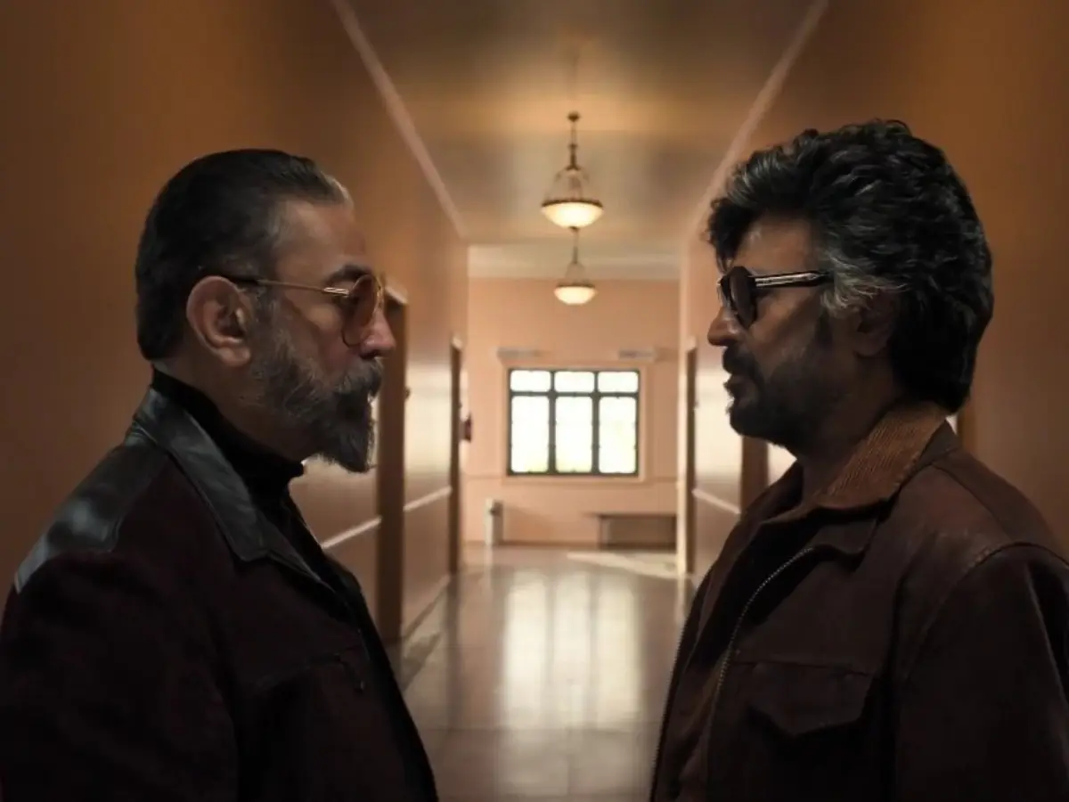 Rajinikanth and Kamal Haasan reunite on screen! First promo of KH x RK film breaks the internet Rajinikanth and Kamal Haasan reunite on screen! First promo of KH x RK film breaks the internet