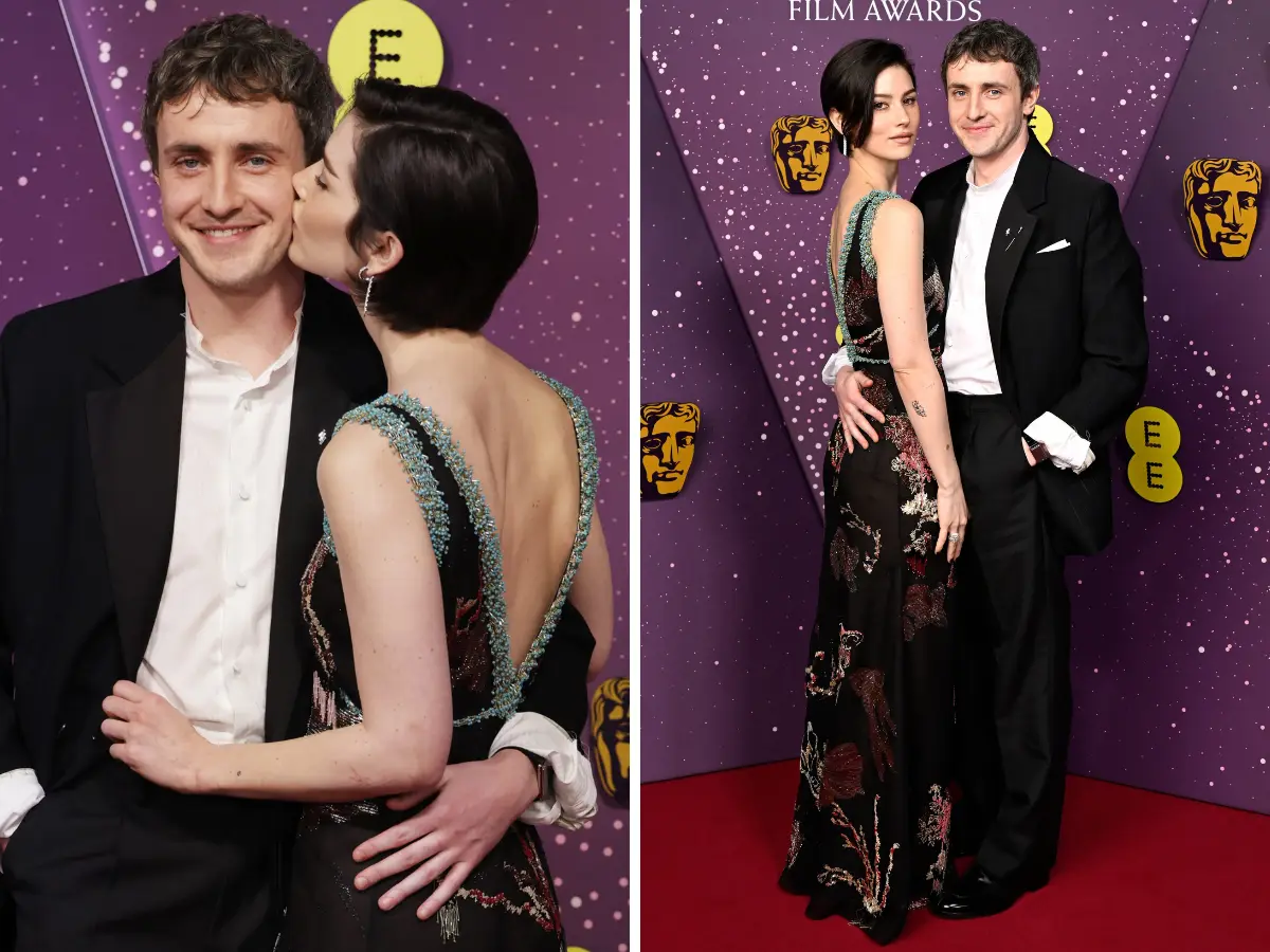 Paul Mescal and Gracie Abrams seal it with a kiss as they make their relationship red carpet official at BAFTA awards 2026 Paul Mescal and Gracie Abrams seal it with a kiss as they make their relationship red carpet official at BAFTA awards 2026