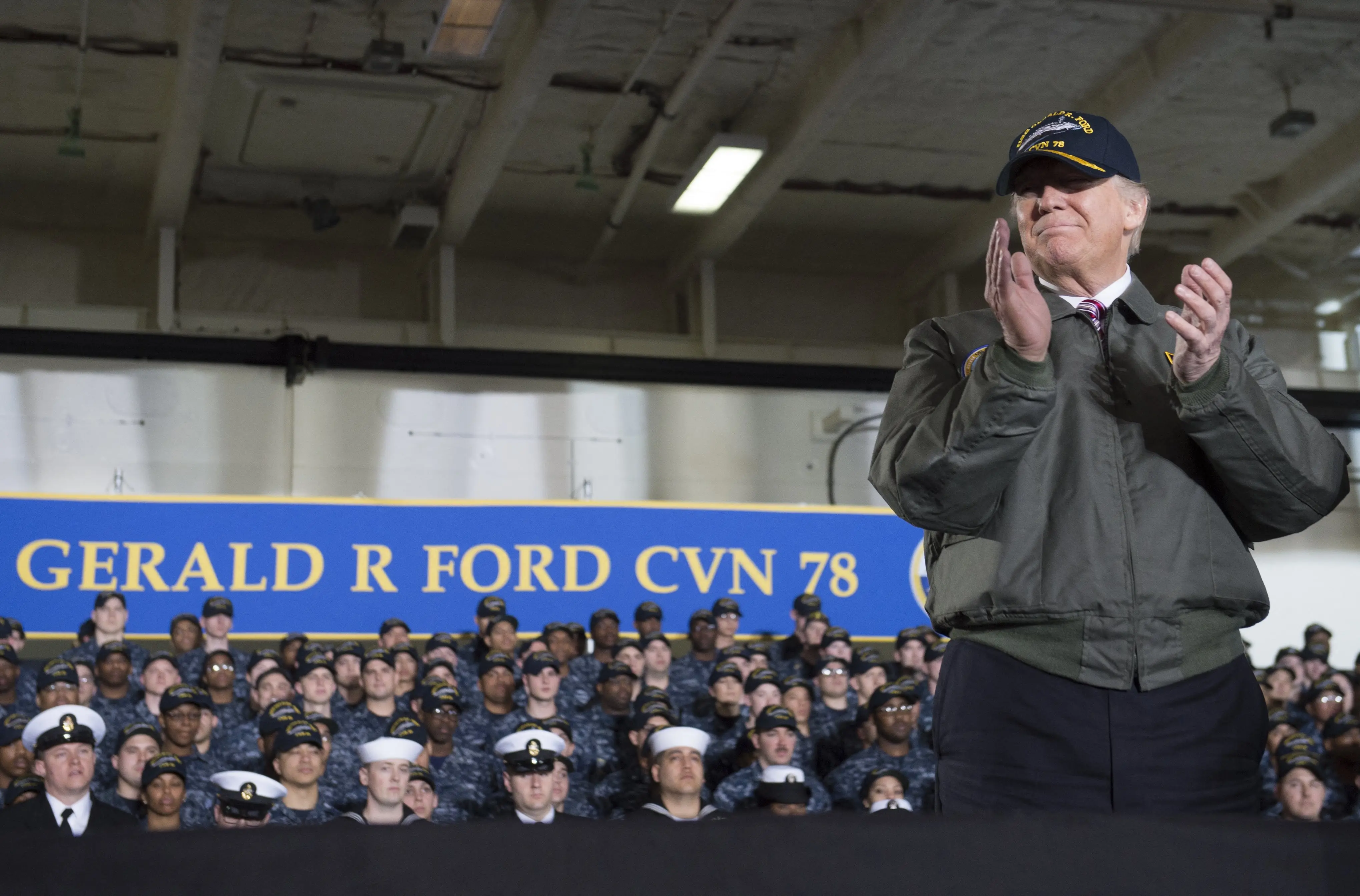 Will sewage problems in USS Gerald Ford hamper Iran strike?