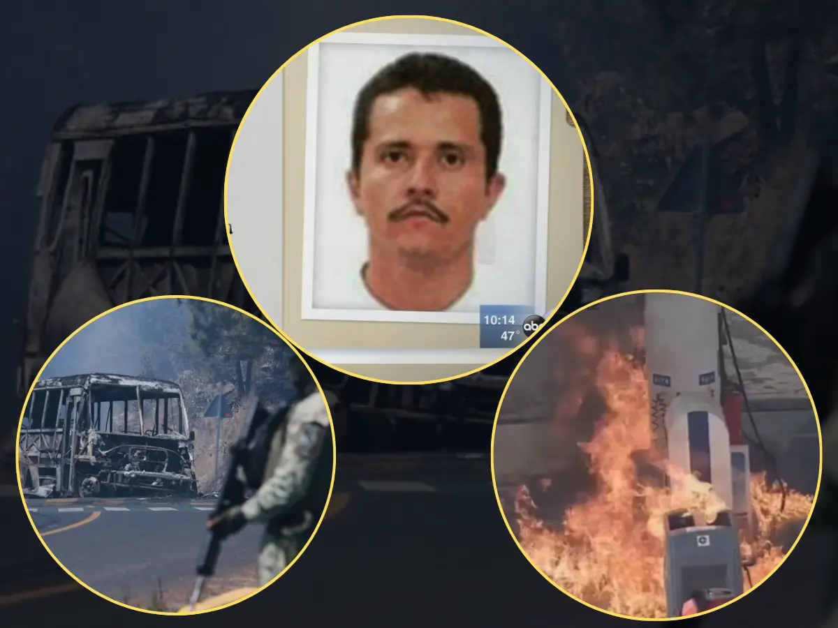 WATCH | Buildings ablaze, gunshots, curfew for residents - violence erupts in Mexico after drug cartel leader dies