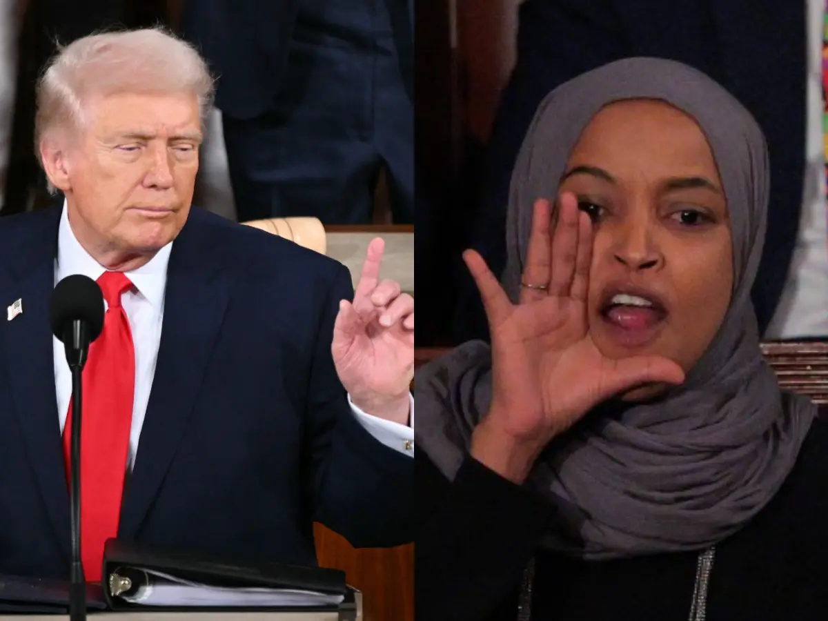 'You are a murderer': Angry Ilhan Omar shouts 'liar' as Trump slams 'Somali pirates in Minnesota' - WATCH 'You are a murderer': Angry Ilhan Omar shouts 'liar' as Trump slams 'Somali pirates in Minnesota' - WATCH