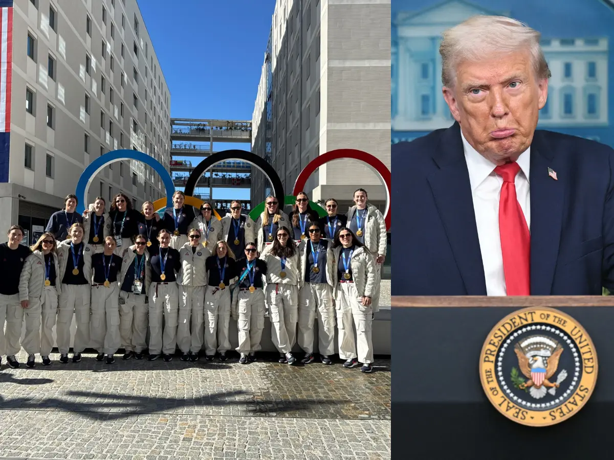 US women’s hockey captain slams Trump as ‘distasteful joke’ overshadows women’s Olympic gold US women’s hockey captain slams Trump as ‘distasteful joke’ overshadows women’s Olympic gold