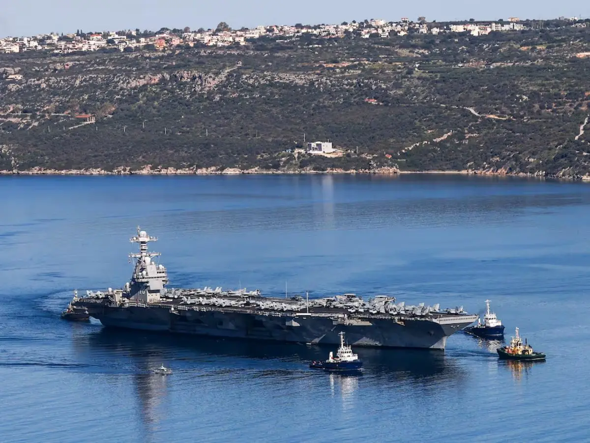 Trump to strike Iran? CENTCOM chief briefs US president on military options as USS Gerald R. Ford arrives near Israel Trump to strike Iran? CENTCOM chief briefs US president on military options as USS Gerald R. Ford arrives near Israel