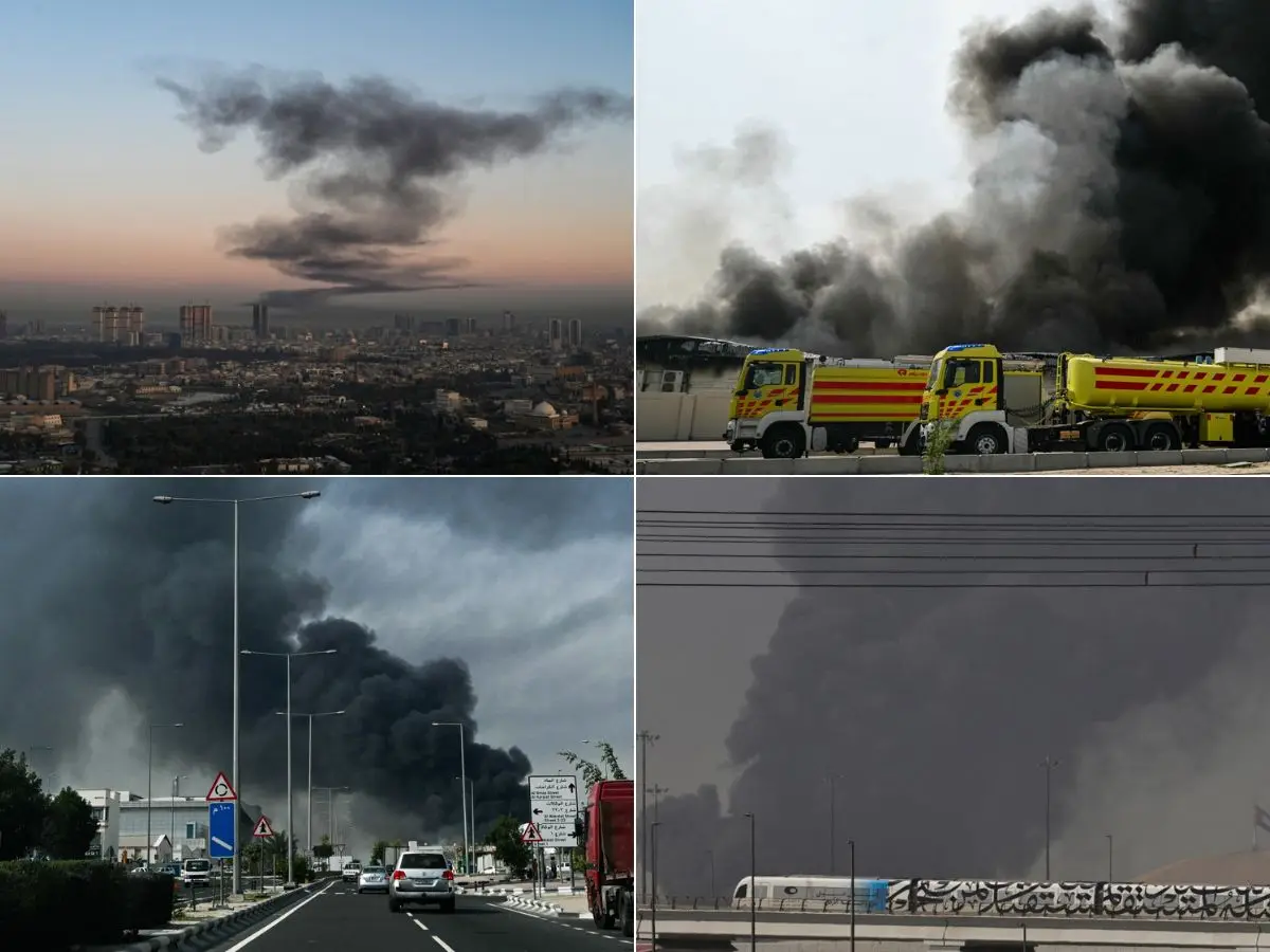 Iran launches fresh retaliatory strikes on Israel, US bases in Dubai, Qatar, Iraq, Bahrain, Oman