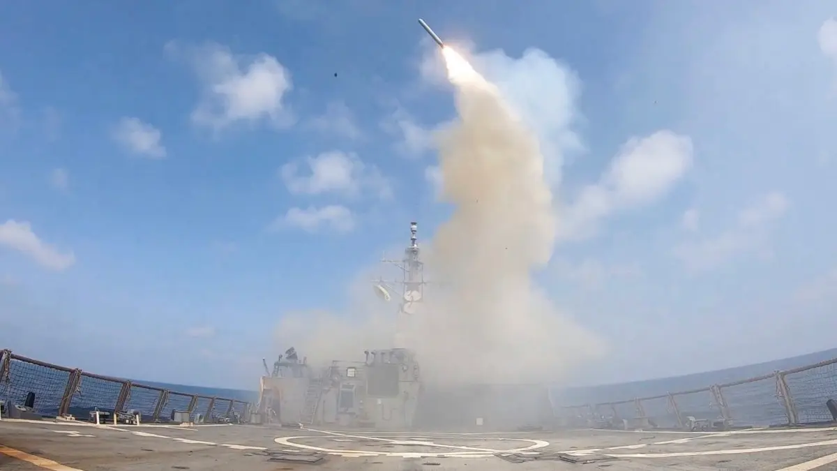 Tomahawk cruise missiles