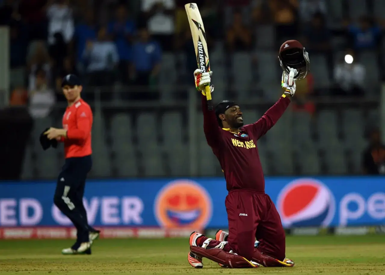 Chris Gayle – 47 balls vs England