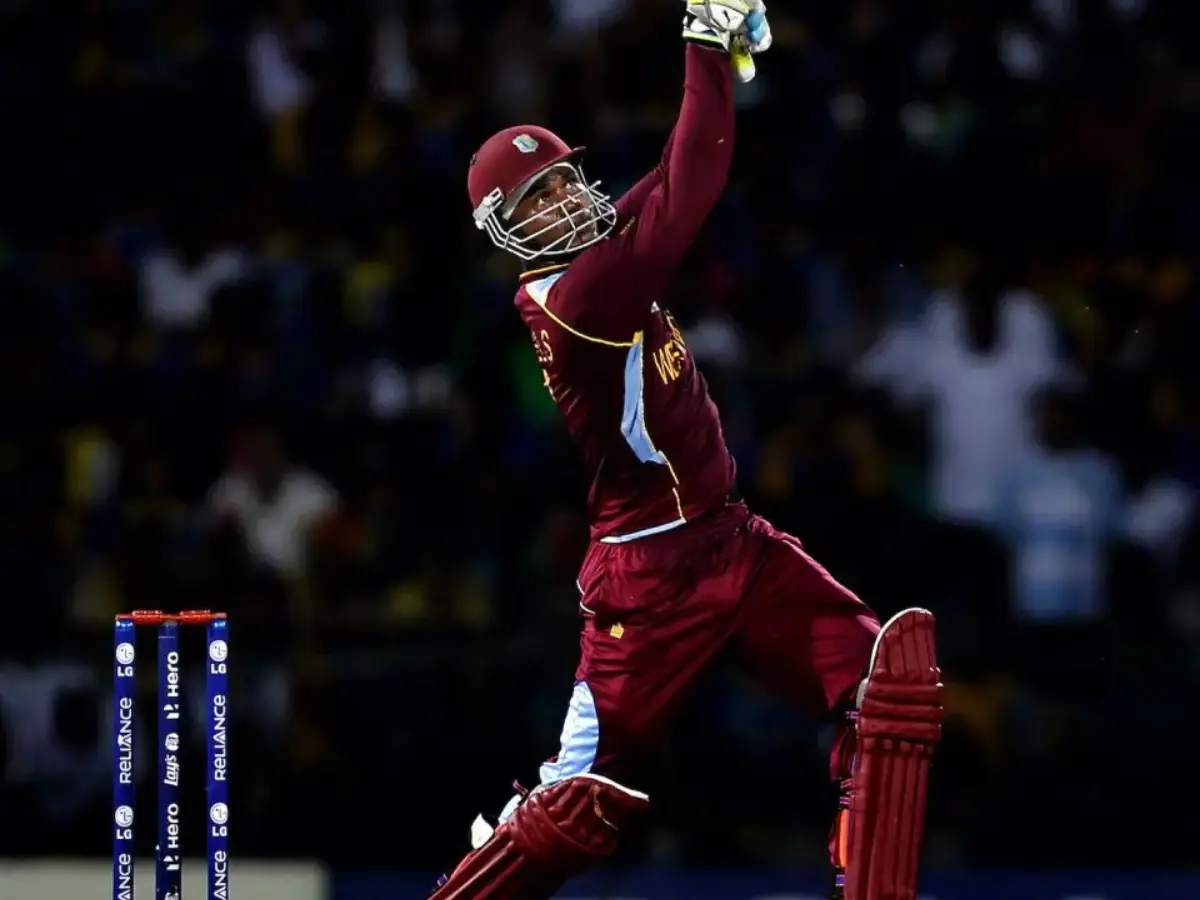 5. Marlon Samuels (West Indies) – 85* vs England, Kolkata, 2016 Final