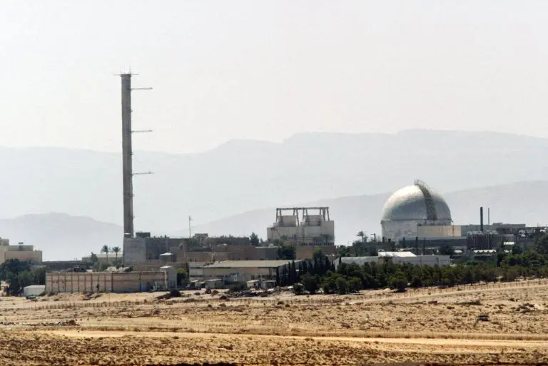 Why is Dimona nuclear site crucial?
