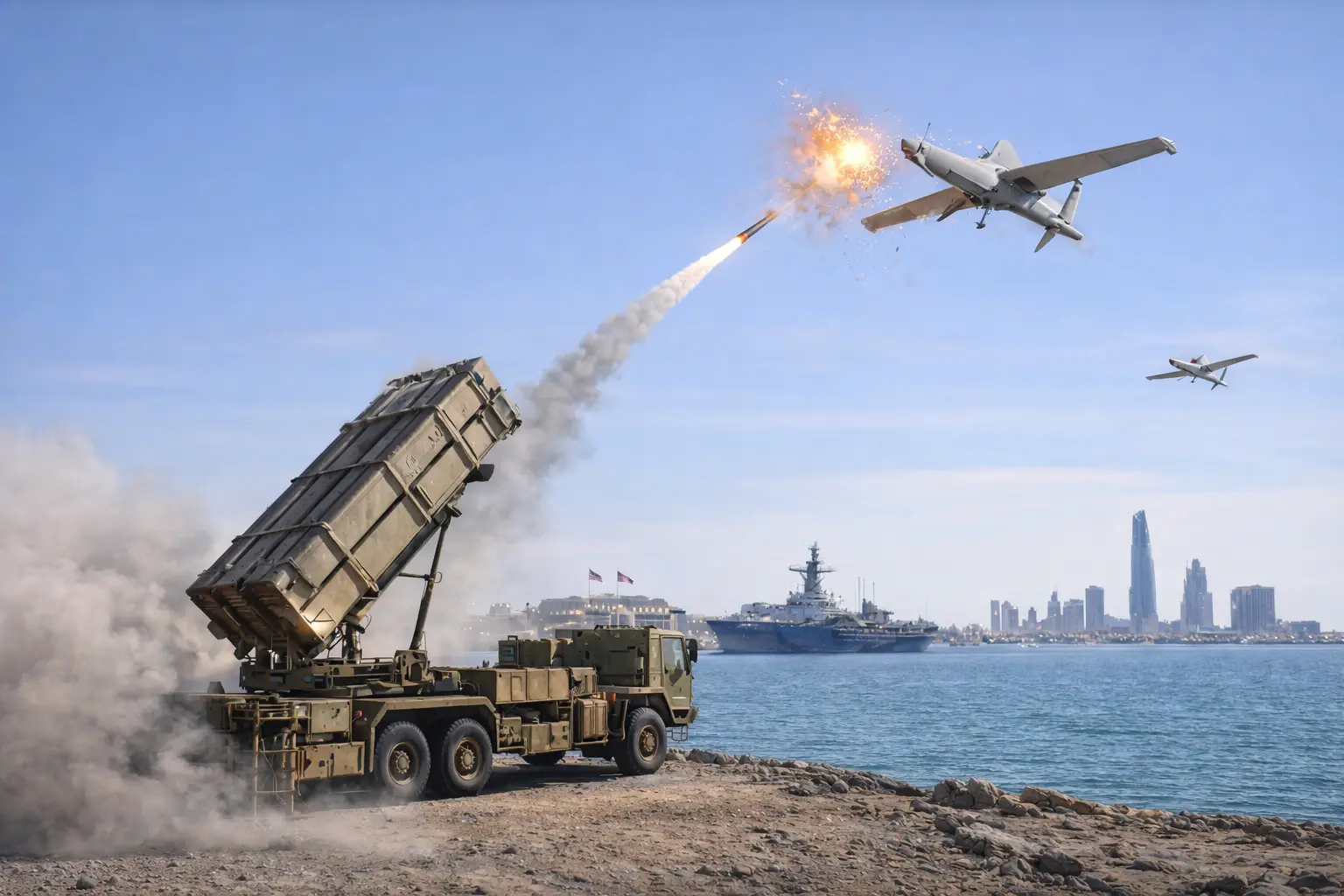 How cheap Iranian drones are costing Gulf countries millions to intercept