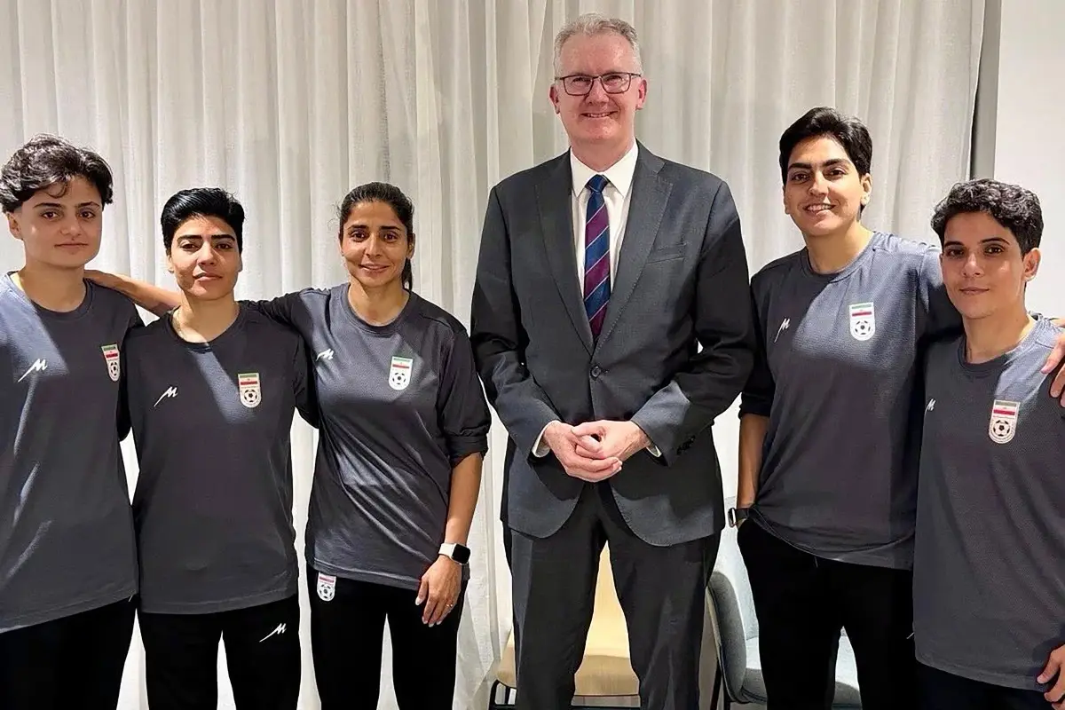 Amid chaos, five Iranian women's football players given asylum in Australia
