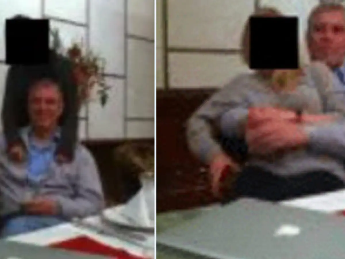 Andrew Mountbatten-Windsor seen with two women at Epstein's home in new blurry photo