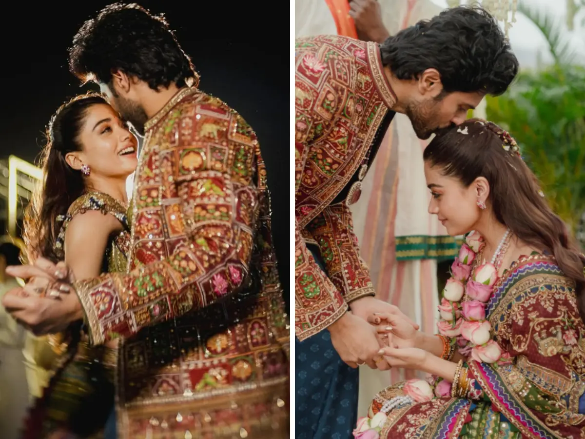 Inside Vijay Deverakonda and Rashmika Mandanna’s Pradhanam and Mehendi function: Couple shares dreamy photos