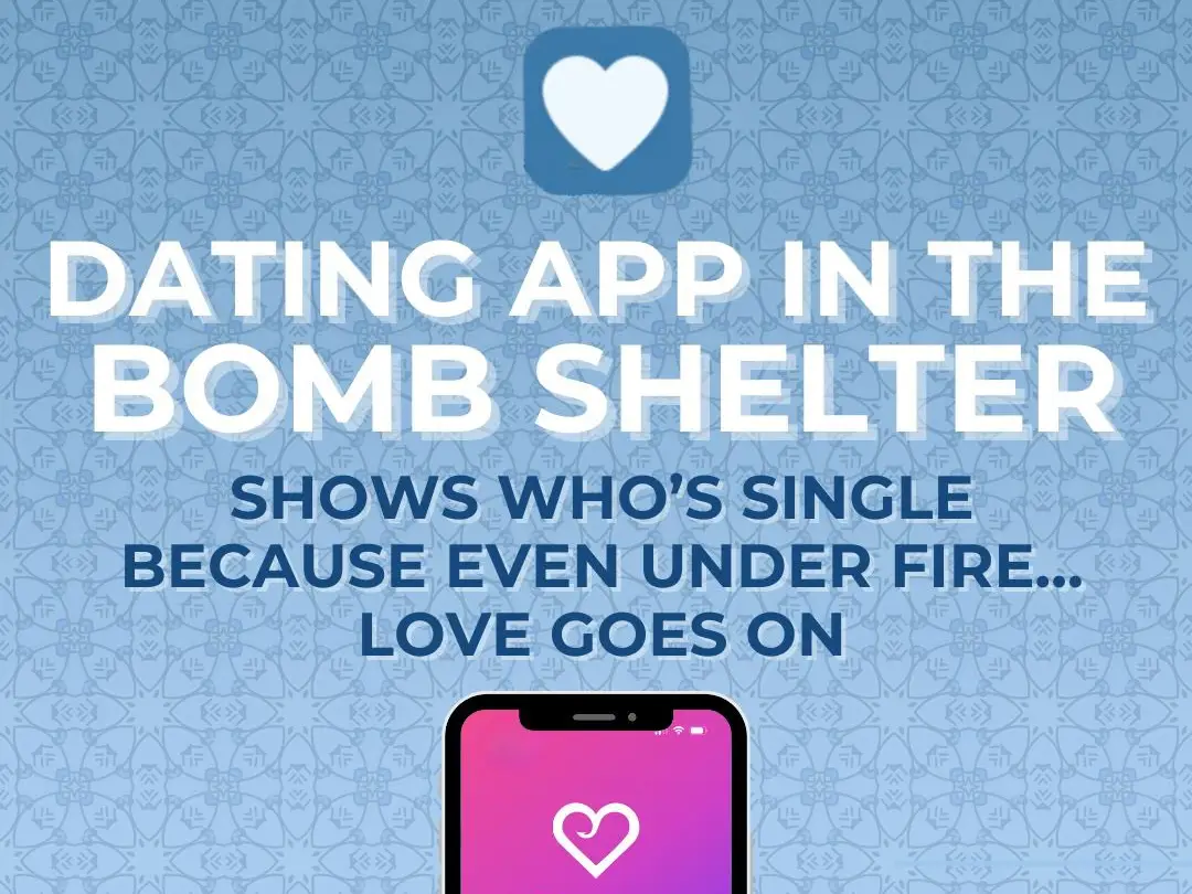 Israel launches ‘bomb shelter dating’ app to introduce singles hiding during airstrikes amid Iran war Israel launches ‘bomb shelter dating’ app to introduce singles hiding during airstrikes amid Iran war