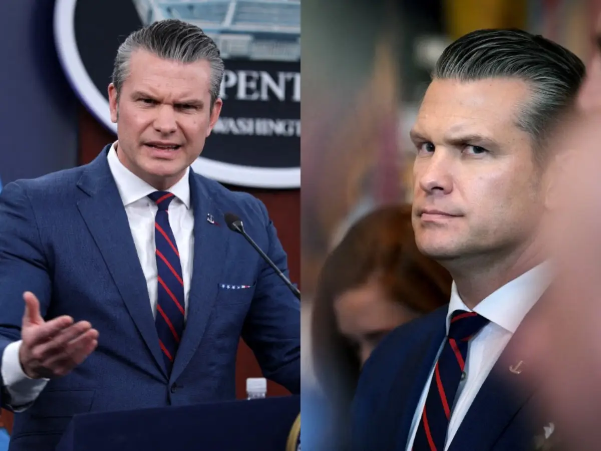 Pete Hegseth briefed media on the burning Iran situation. His 'bad photos' made news Pete Hegseth briefed media on the burning Iran situation. His 'bad photos' made news