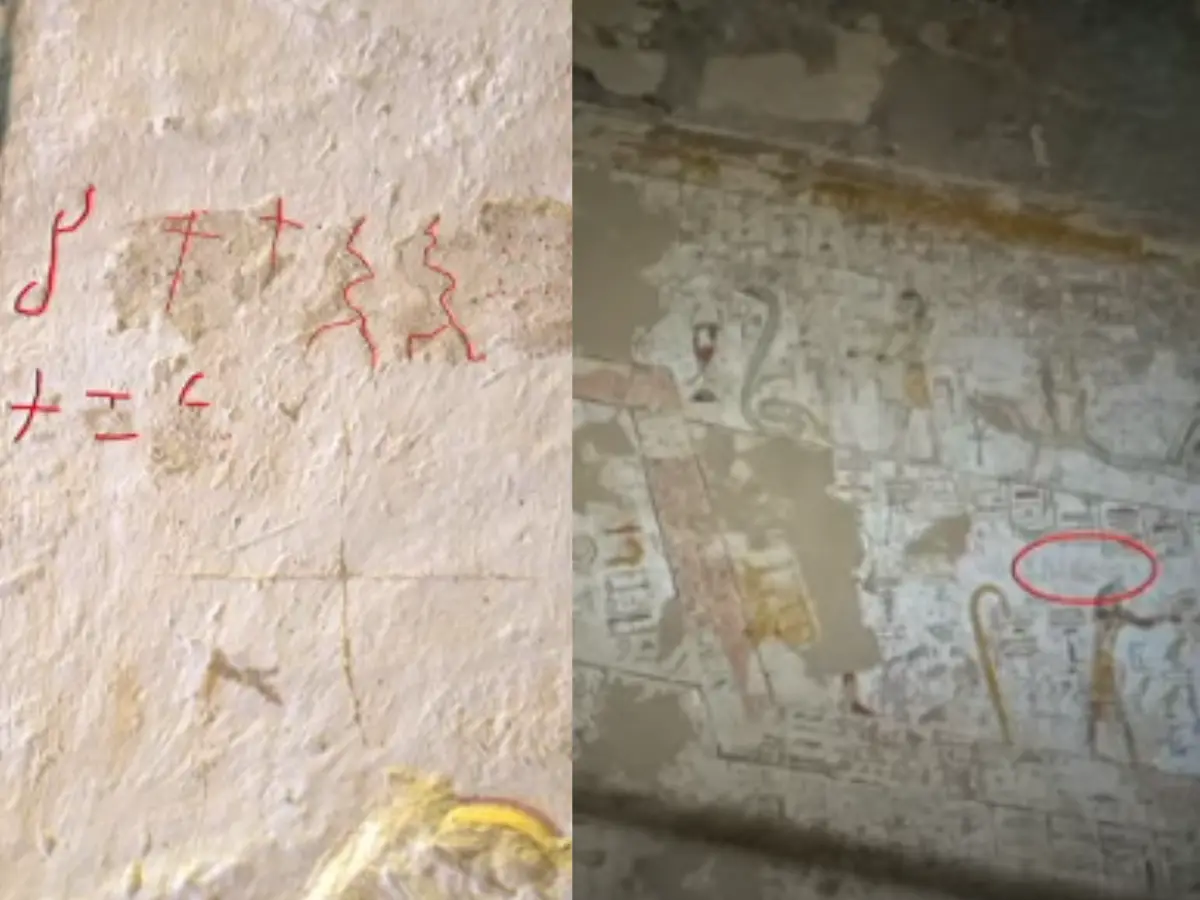 'Cikai Korran came here': 2,000 years ago, Indian man scribbled his name in Tamil on Egyptian tombs 'Cikai Korran came here': 2,000 years ago, Indian man scribbled his name in Tamil on Egyptian tombs