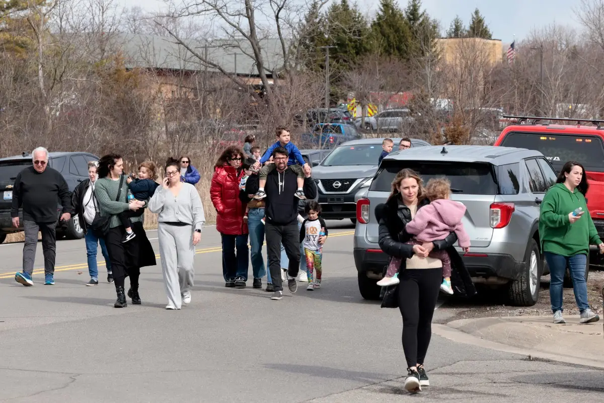 IN PICS | A timeline of how a vehicle rammed into a Detroit-area synagogue