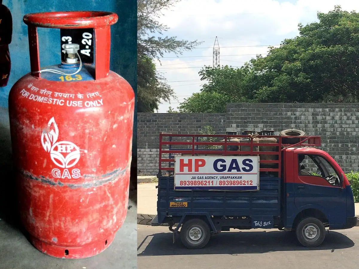 HP Gas refill booking options