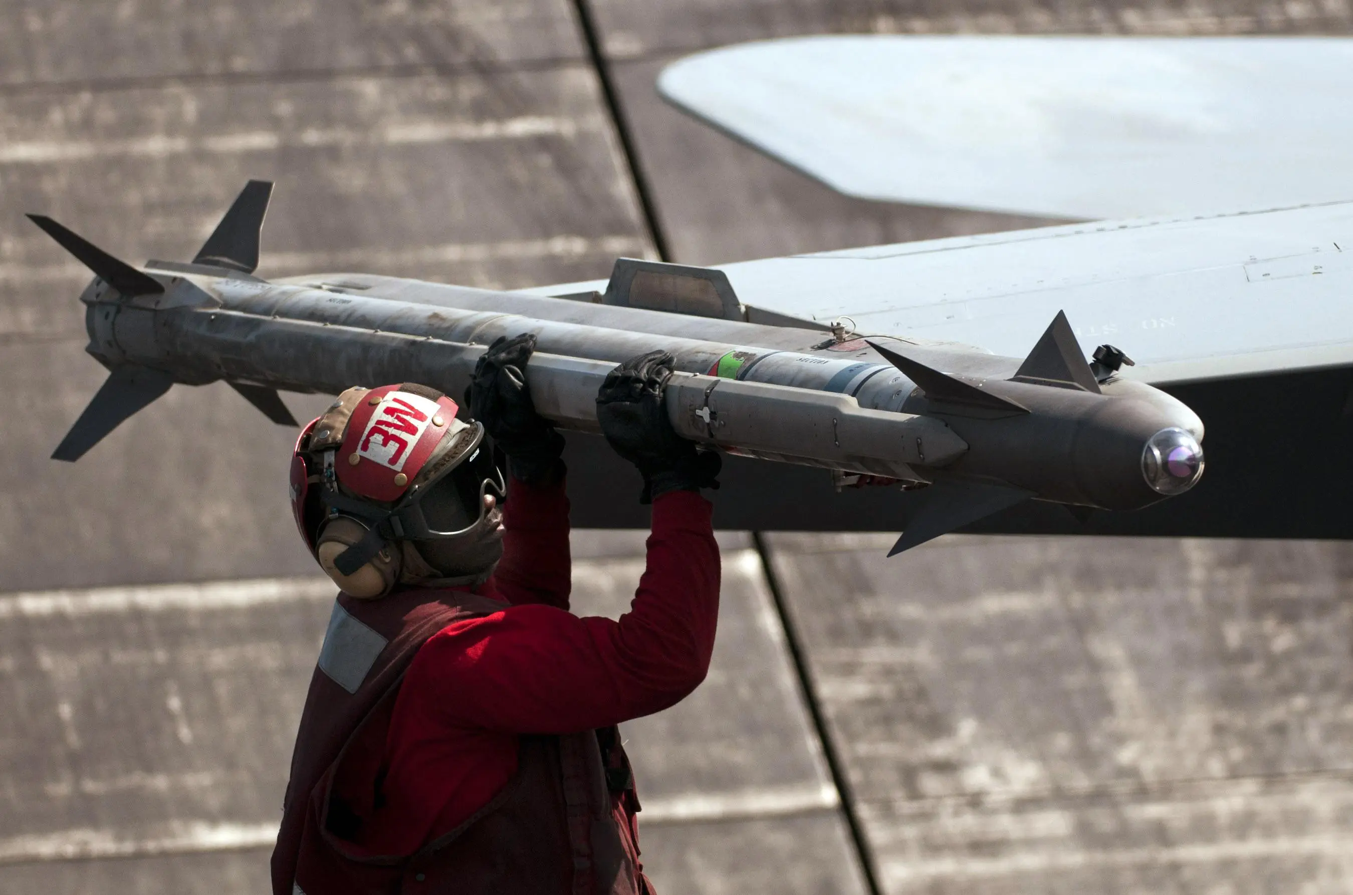 Which missiles is the US military using most in the war against Iran?