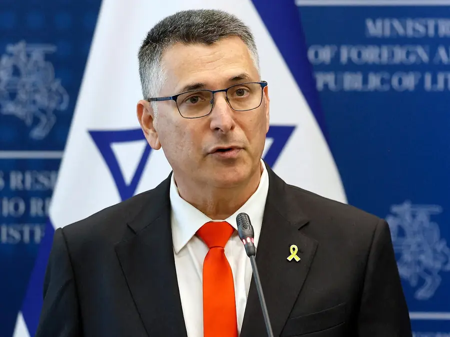 Israel’s FM Gideon Saar denies reports of interceptor shortages, talks with Lebanon