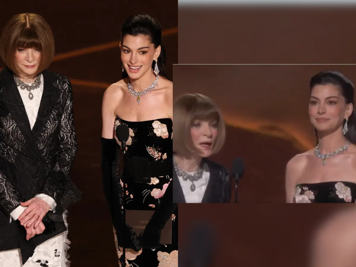 Anna Wintour channels ‘Miranda’ on the Academy Awards stage, calls Anne Hathaway ‘Emily’ | Watch Anna Wintour channels ‘Miranda’ on the Academy Awards stage, calls Anne Hathaway ‘Emily’ | Watch
