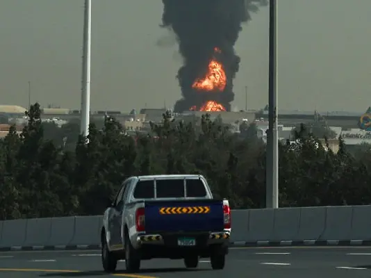Dubai airport reopened: Limited flights resume after drone strike on fuel tank sparks fire Dubai airport reopened: Limited flights resume after drone strike on fuel tank sparks fire
