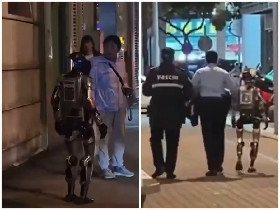 ‘You’re making my heart race!’: Humanoid robot 'arrested' for scaring 70-year-old woman in China | VIDEO