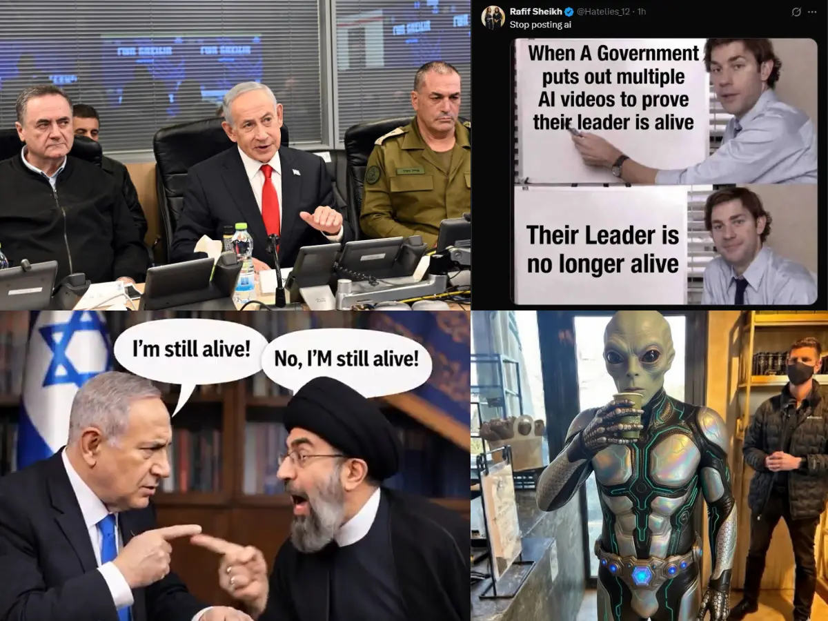 Real or deepfake? Netanyahu mocks death rumours with Kirya war room video after wiping out Iran's top 'terror chieftains'