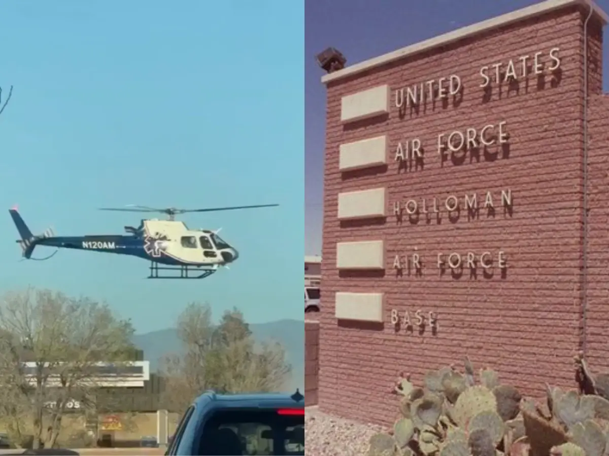 ‘Divorce paper’ bloodshed: Woman commits suicide after shooting husband at US' Holloman Air Force Base in New Mexico ‘Divorce paper’ bloodshed: Woman commits suicide after shooting husband at US' Holloman Air Force Base in New Mexico