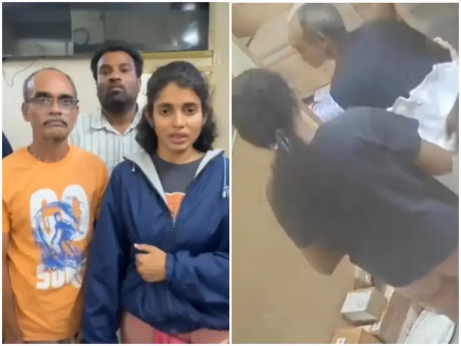 Indian woman tried to 'courier' her father to record reel, and then this happened. But why did she do it? WATCH