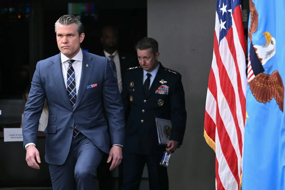 'We will finish this': Pete Hegseth vows US will stay until mission complete