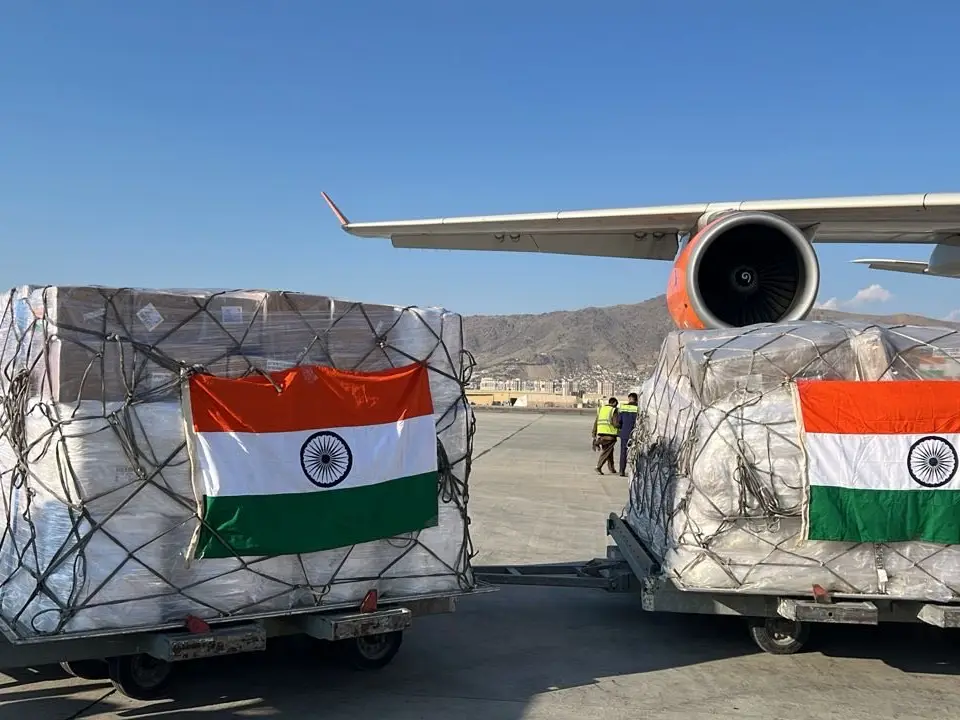 India sends humanitarian aid to Afghanistan after Pakistani strikes kill over 400 in Kabul rehab hospital India sends humanitarian aid to Afghanistan after Pakistani strikes kill over 400 in Kabul rehab hospital