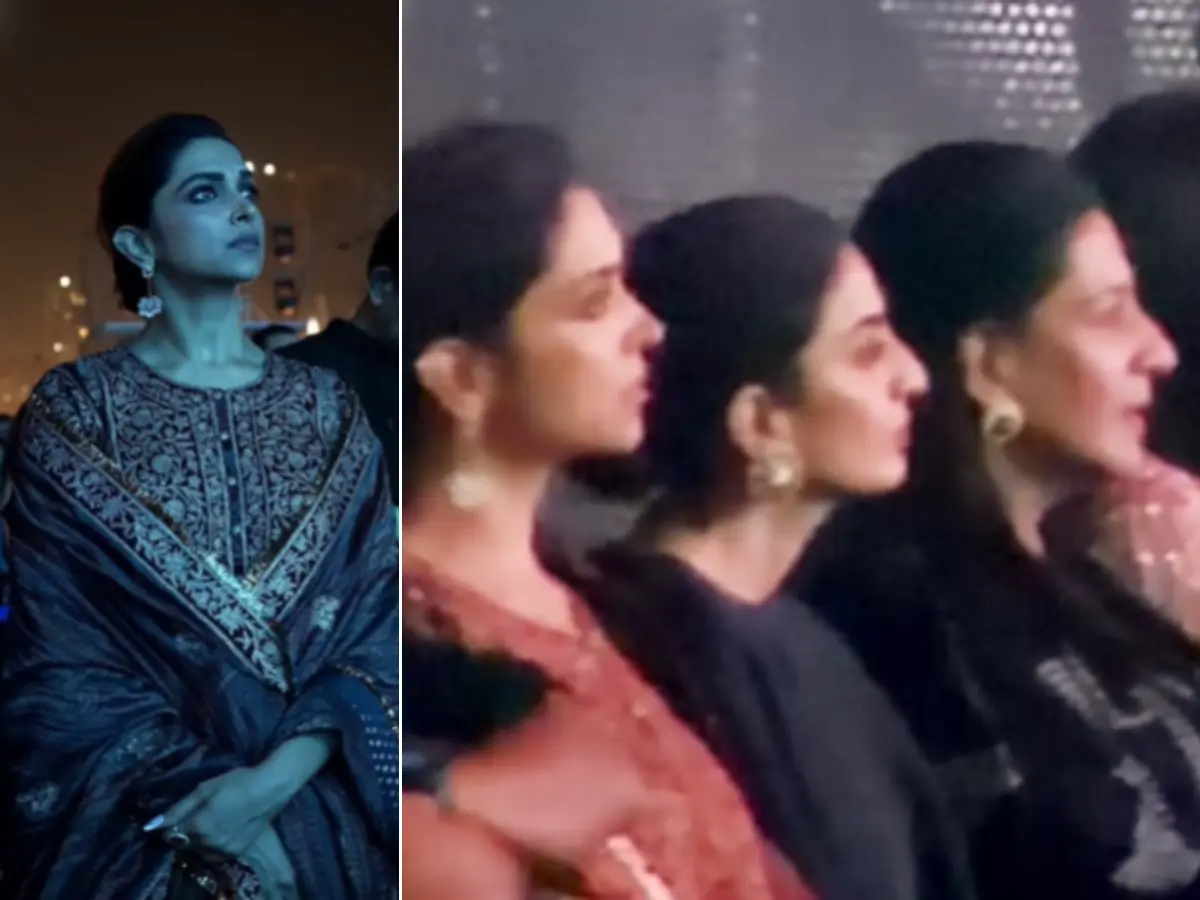 Deepika Padukone attends Rishab Sharma’s concert with Ranveer Singh's family; video goes viral Deepika Padukone attends Rishab Sharma’s concert with Ranveer Singh's family; video goes viral