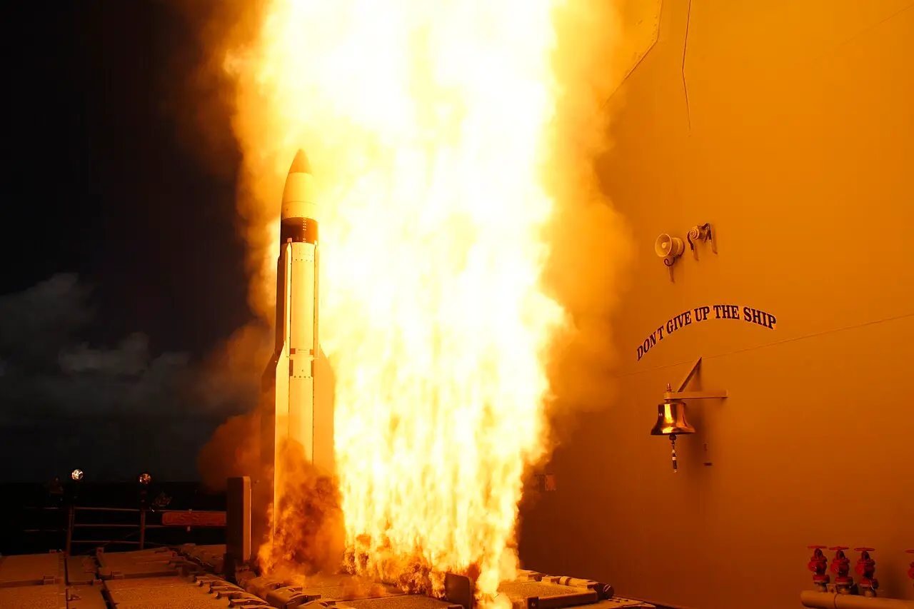 Missile defence in action