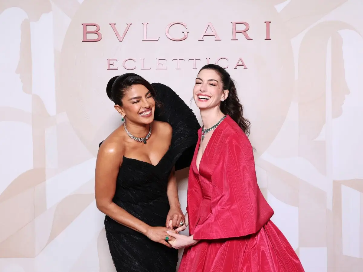 Priyanka Chopra brings high glam at Bvlgari event in Milan with Anne Hathaway, Dua Lipa and other celebrities | In pics