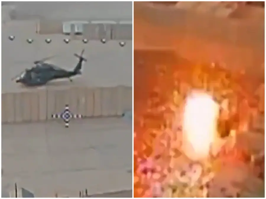 WATCH: Iranian drone attacks US Black Hawk helicopter at American base in Iraq - More details inside