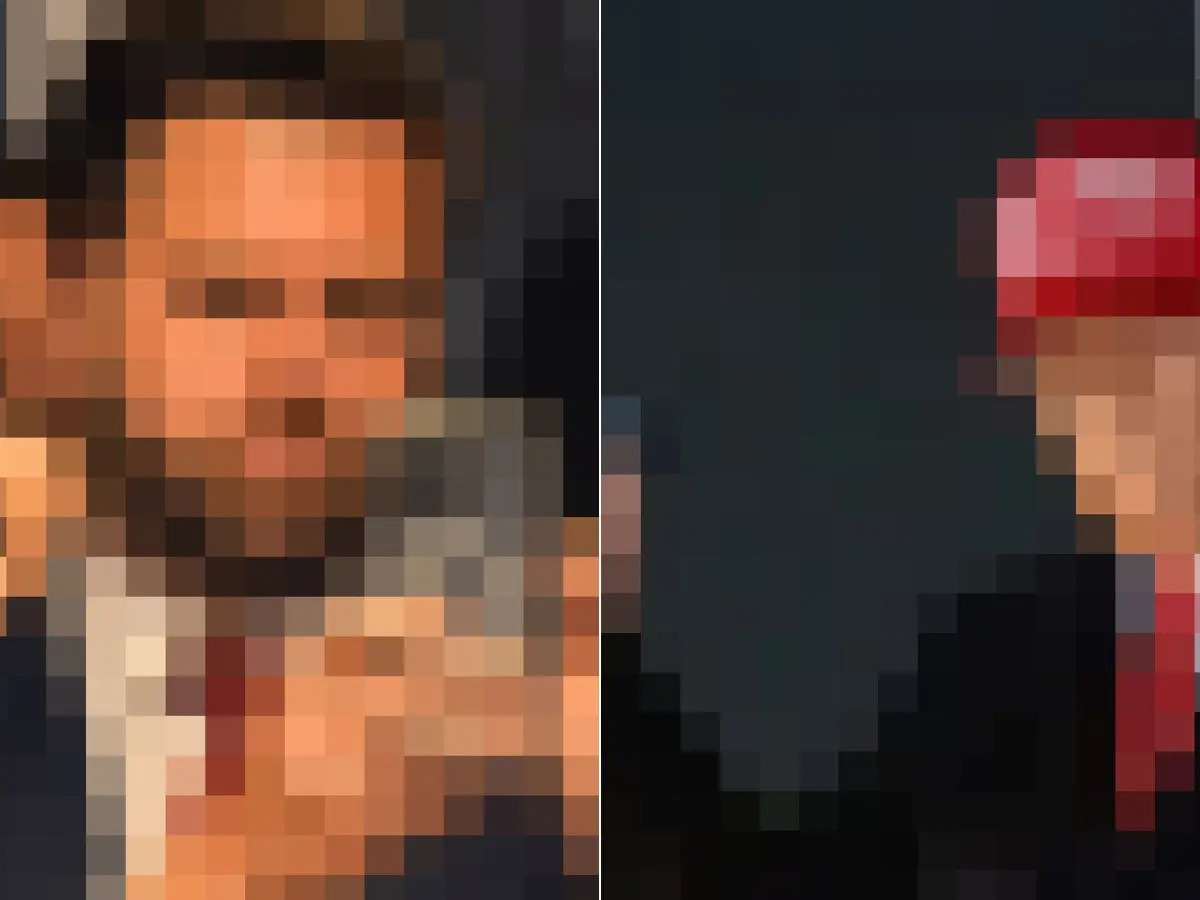 White House posts pixilated photos