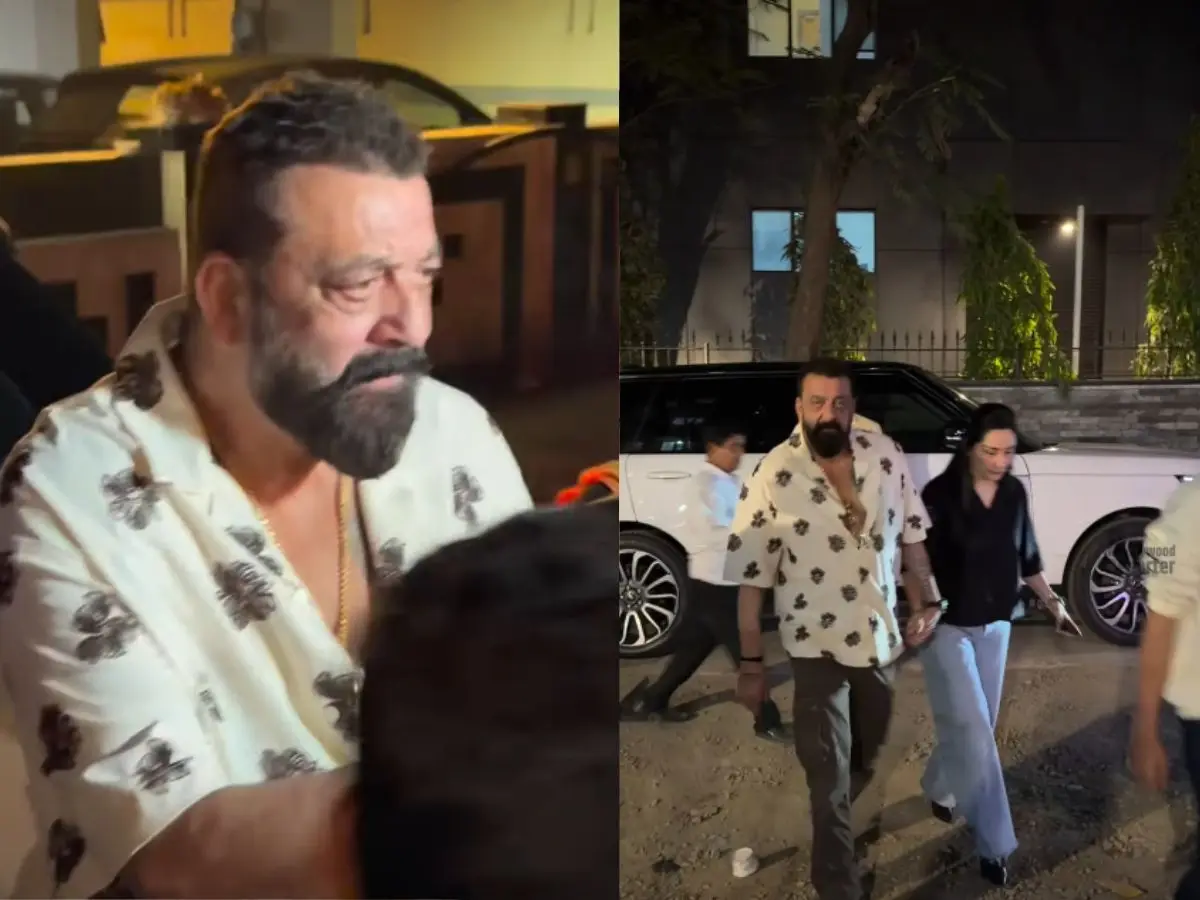 Sanjay Dutt snaps at paparazzi during family outing in Mumbai | Watch Sanjay Dutt snaps at paparazzi during family outing in Mumbai | Watch