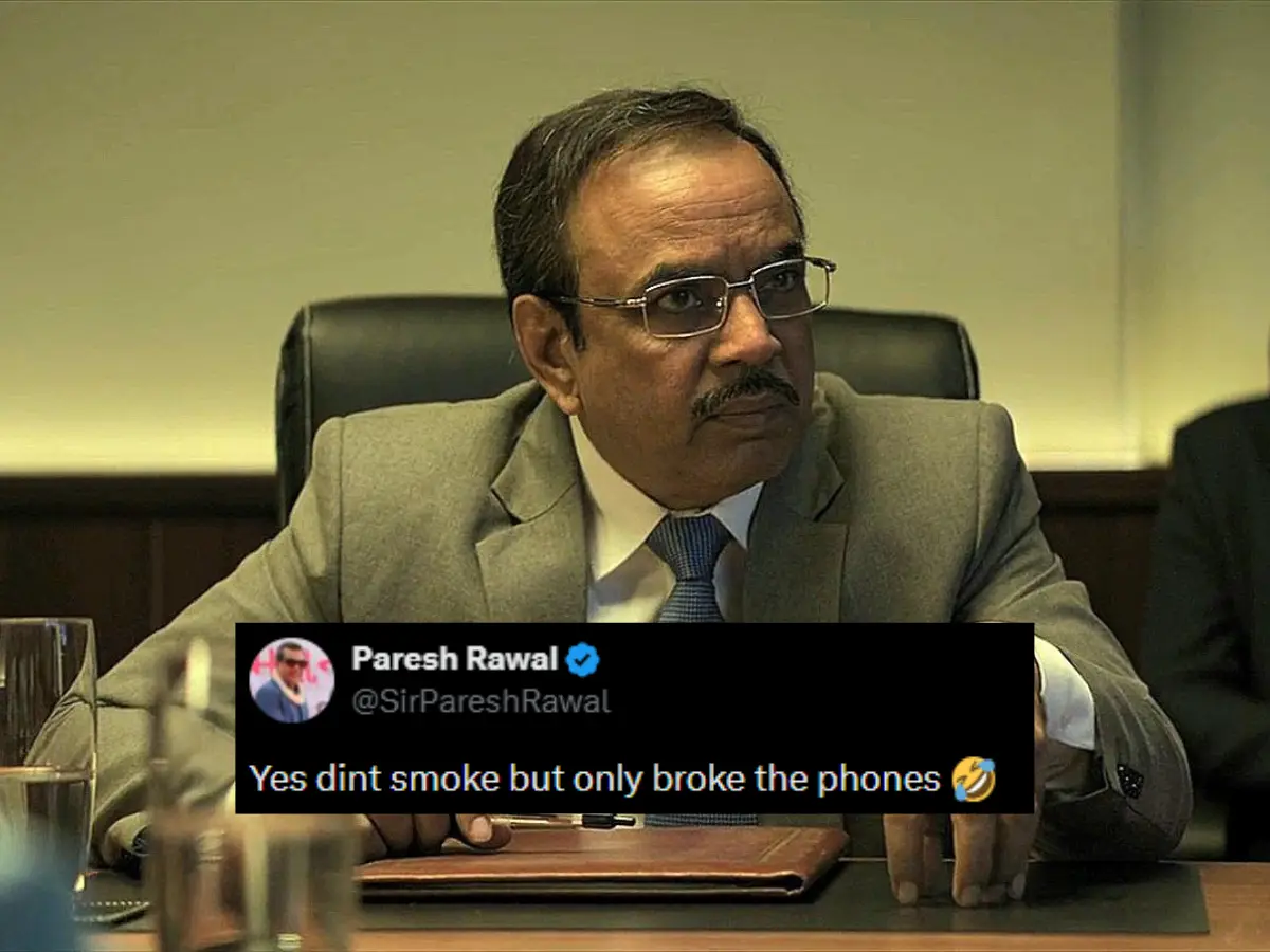 'Didn't smoke but broke' Paresh Rawal quickly responds to netizen comparing his role in URI to R Madhavan's in Dhurandhar 'Didn't smoke but broke' Paresh Rawal quickly responds to netizen comparing his role in URI to R Madhavan's in Dhurandhar