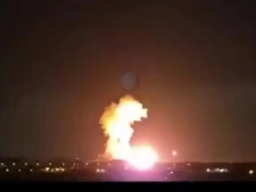 2,000-pound bunker buster bomb strike in Iran's Isfahan triggers shockwaves and fireballs, Trump shares video