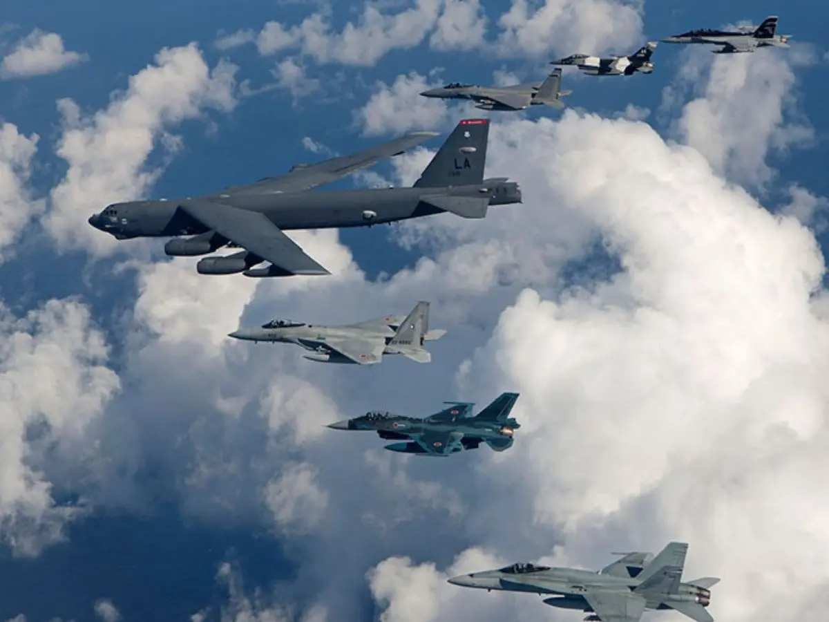 First Deployment Over Iranian Airspace