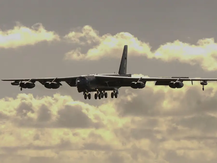 The B-52 has a 27-foot bomb bay big enough to walk through, it was built for nuclear armageddon