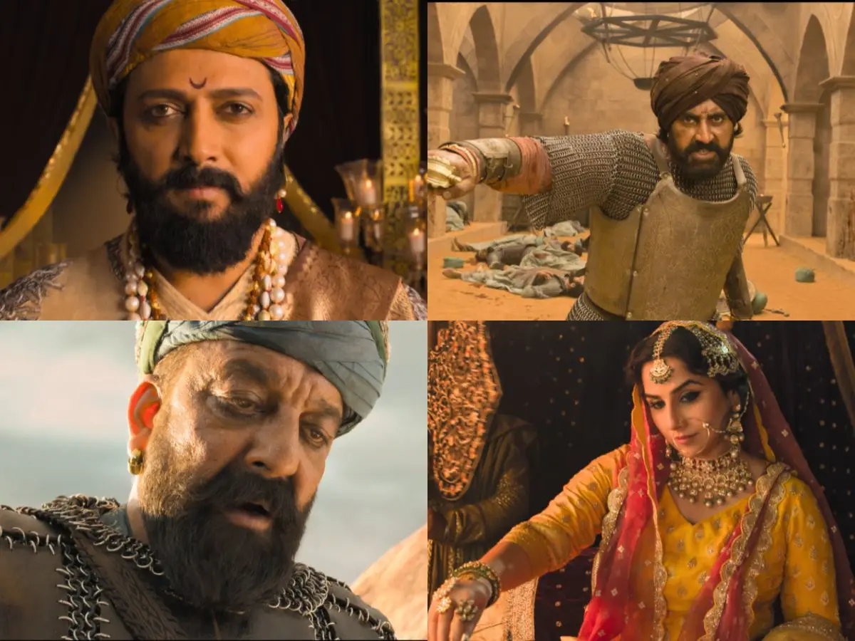 Raja Shivaji teaser out: Riteish Deshmukh leads grand spectacle with Sanjay Dutt, Vidya Balan, Abhishek Bachchan | Watch Raja Shivaji teaser out: Riteish Deshmukh leads grand spectacle with Sanjay Dutt, Vidya Balan, Abhishek Bachchan | Watch