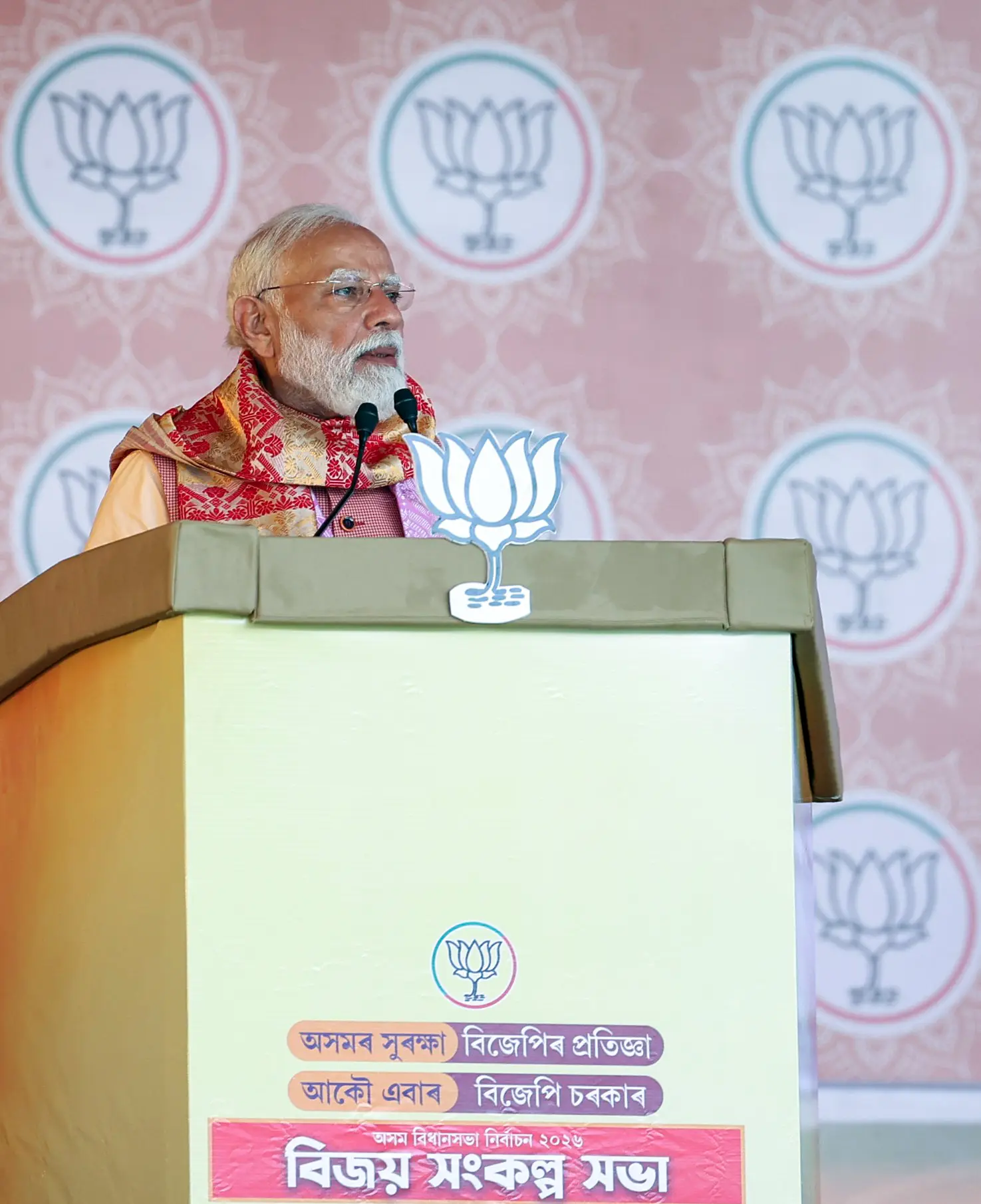 ‘Century of defeats’: PM Modi targets Congress in Assam rally, takes ‘Rajkumar’ dig at Rahul Gandhi