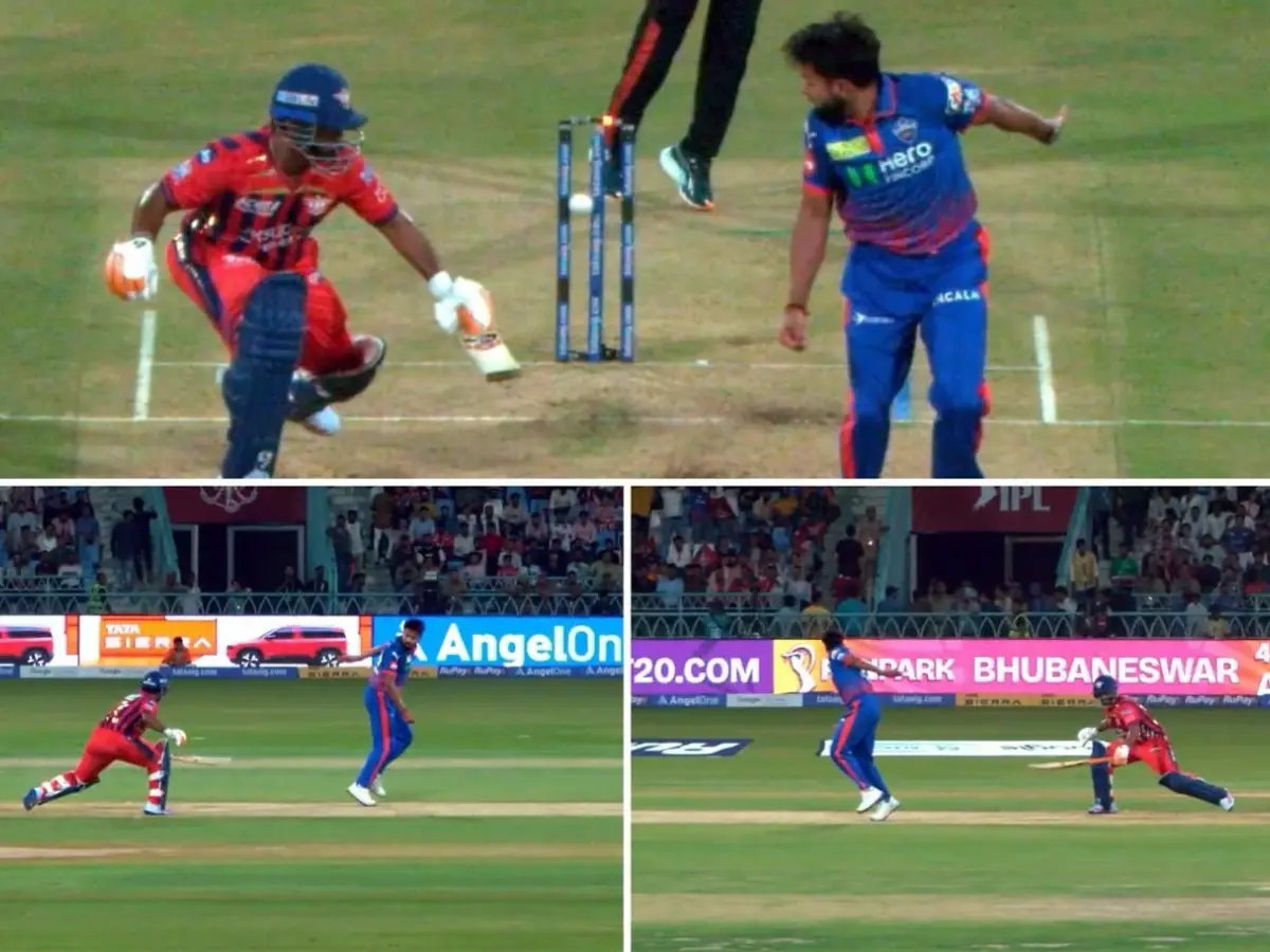 IPL 2026: Rishabh Pant stunned after fluke dismissal at non-strikers' end against DC - Watch IPL 2026: Rishabh Pant stunned after fluke dismissal at non-strikers' end against DC - Watch