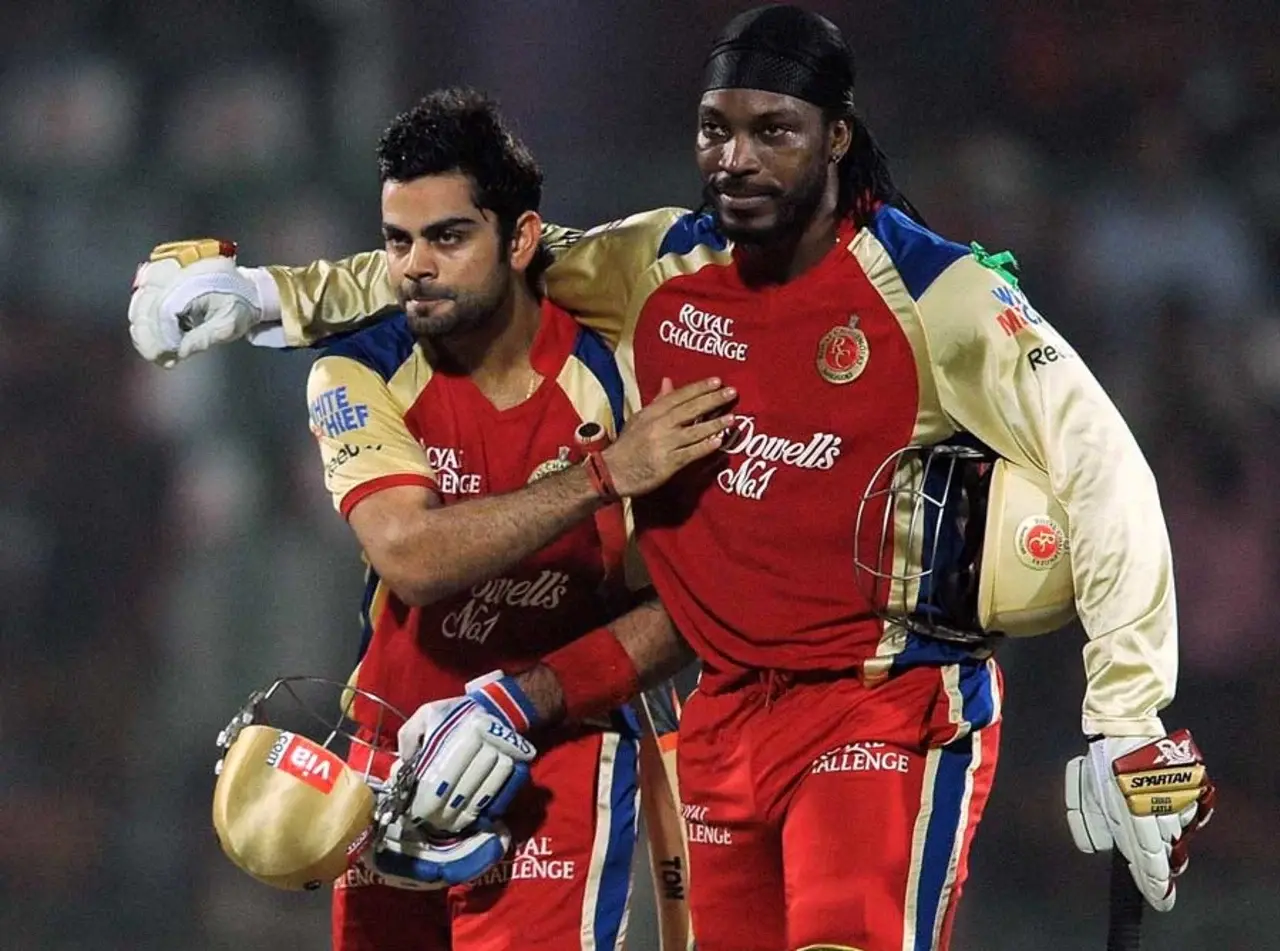 Virat Kohli - Chris Gayle (RCB)