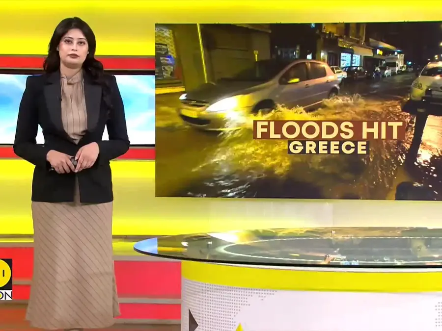 Greece Floods: Homes Submerged After Greece Storms; Rescue Operation Underway