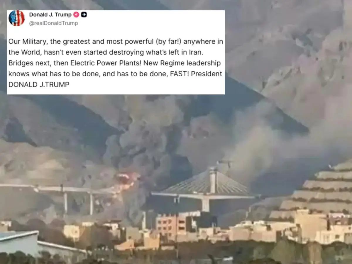 US hasn’t even started! Trump warns Iran says ‘bridges, power plants next’ — What do the Geneva Conventions say?