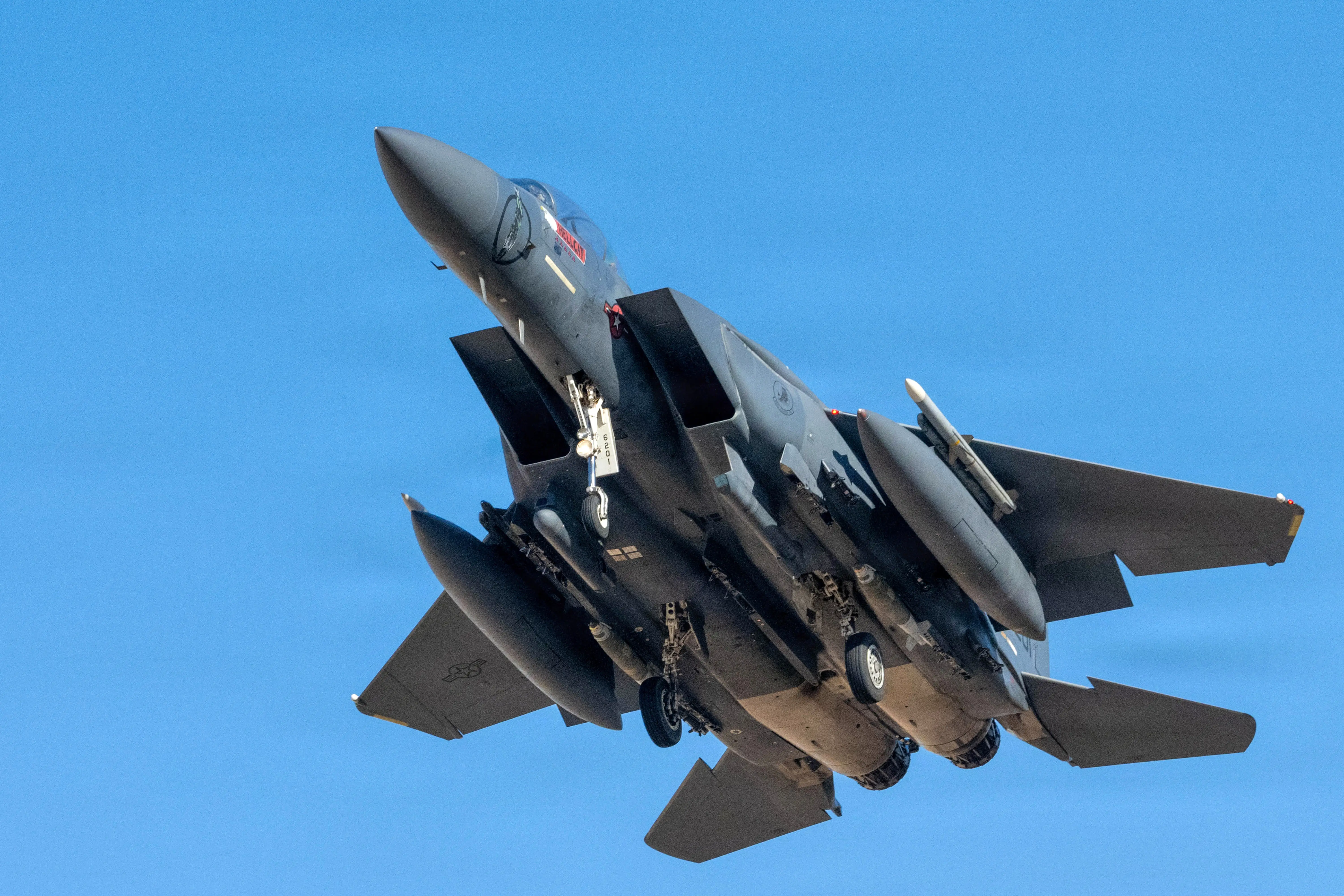 '50,000 feet per minute': How high can the F‑15E Strike Eagle go?