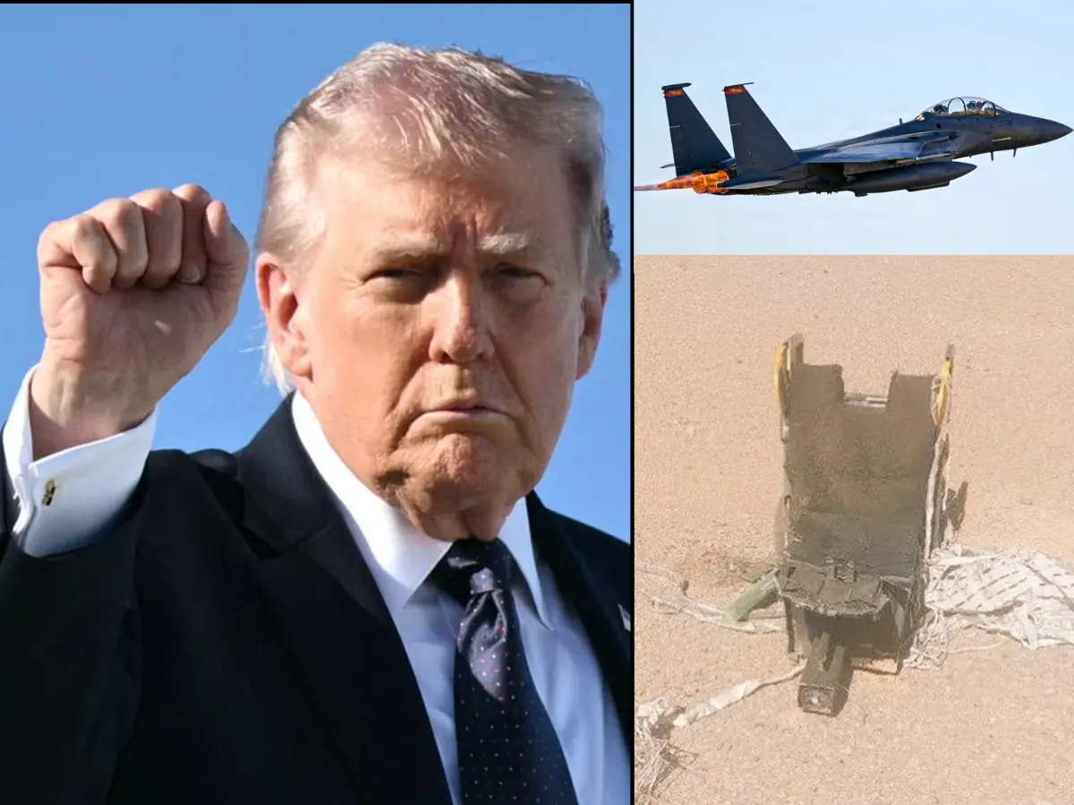 US rescues downed pilot from Iran: Trump reveals details