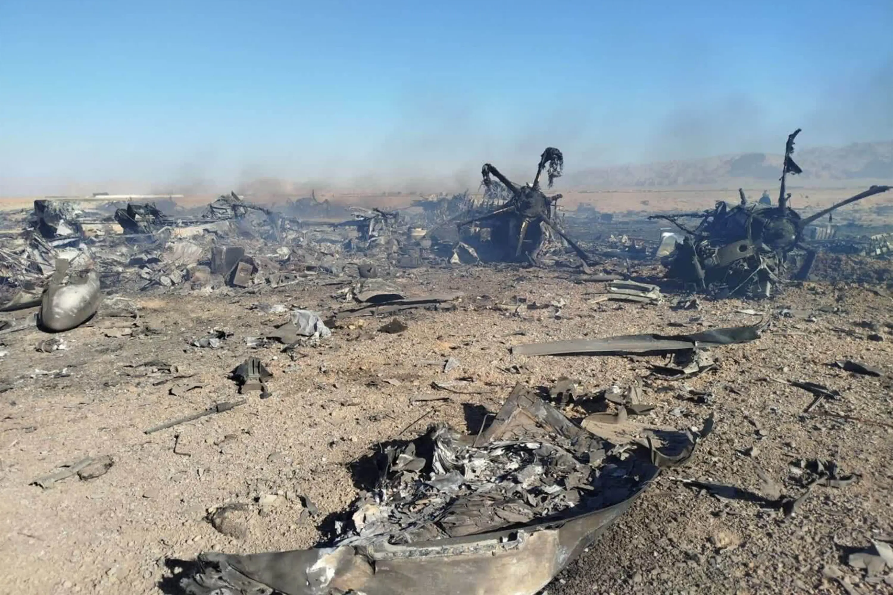 PICS | Iran releases images of US aircraft ‘destroyed’ during rescue mission